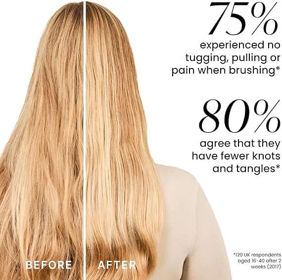 Tangle Teezer Ultimate Detangler Brush, Eliminates Knots & Reduces Breakage, Travel-Size Mini Hair Brush for Straight to Wavy Hair Types, Wisteria Leaf - Image 6