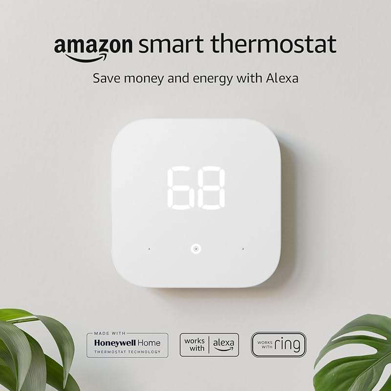Amazon Smart Thermostat – Save money and energy - Works with Alexa and Ring - C-wire required - Image 6