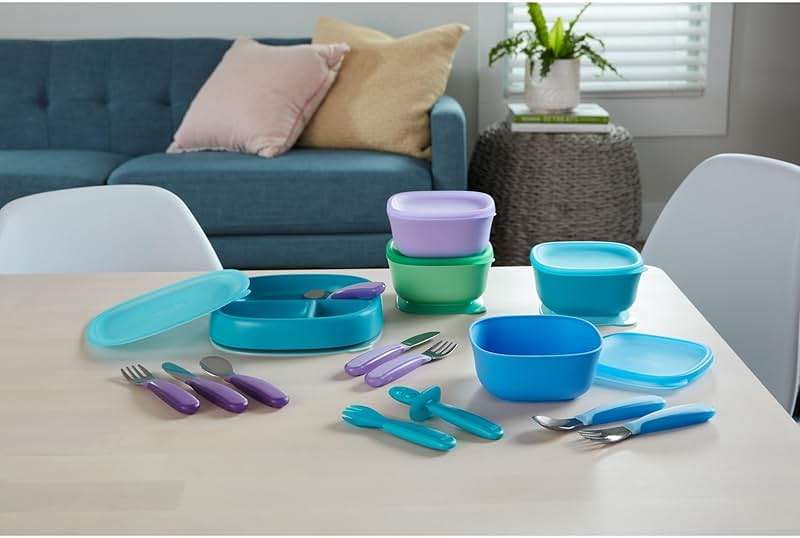 NUK Kiddy Cutlery Forks, Durable Stainless Steel, BPA & Latex-Free, 18+ Months, Pack of 3 - Image 2