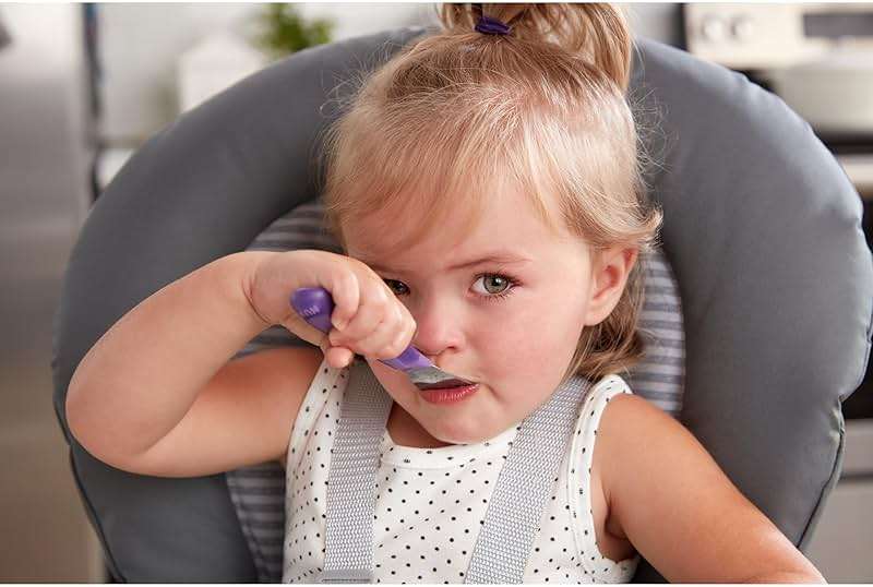 NUK Kiddy Cutlery Forks, Durable Stainless Steel, BPA & Latex-Free, 18+ Months, Pack of 3 - Image 6
