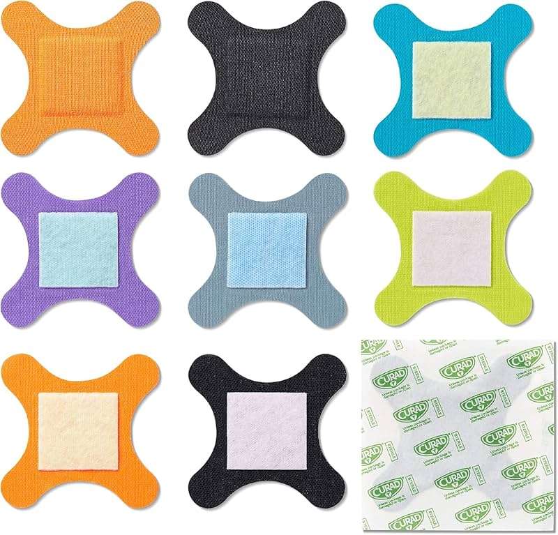 CURAD Performance Series Antibacterial Bandages, Elbows and Knees, 3" x 3", 10 Count - Image 6