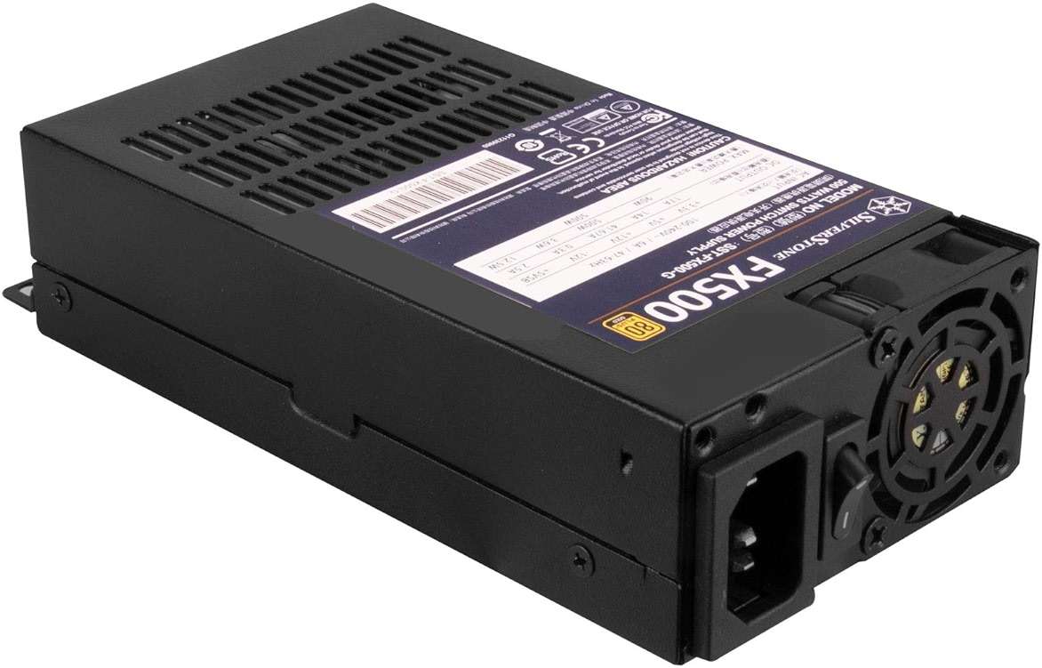 Silverstone Technology FX500-G, 500W Flex ATX 80 Plus Gold Power Supply, SST-FX500-G - Image 2