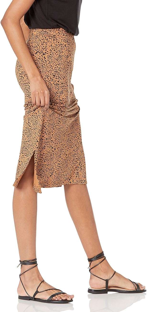 Amazon Essentials Women's Pull-On Knit Midi Skirt with Elastic Waist, Stretchy (Available in Plus Size) - Image 3