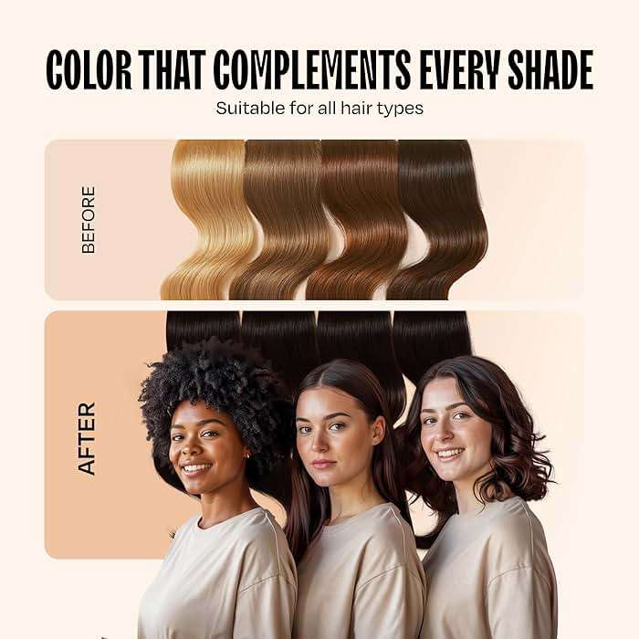Overtone Semi Permanent Hair Color Conditioner, Espresso Brown, 8 oz, Nourishing, Damage-Free, Color Depositing Mask for All Hair Types with Shea Butter & Coconut Oil, Vegan & Cruelty-Free - Image 7
