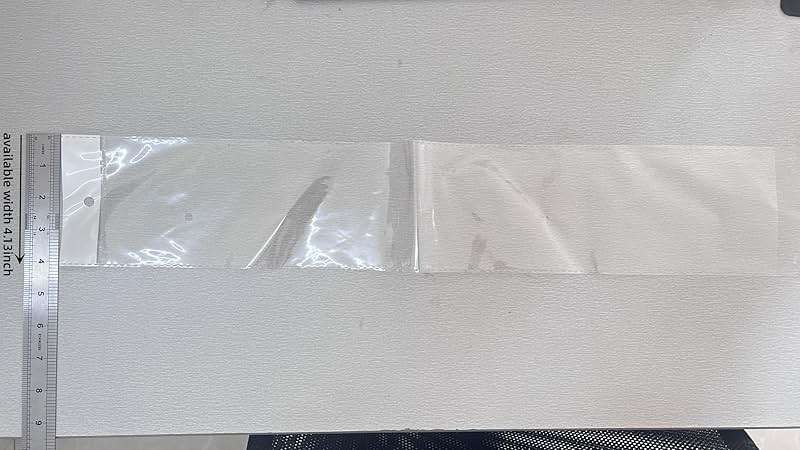 PABCK 100 Pack (Available Size 4.13x21.6 inch) Clear Self Adhesive Straight Hair Packaging Bags with Hang Hole Wigs Hair Storage Beauty Personal Care Hair Care Extensions Wigs Accessories - Image 5