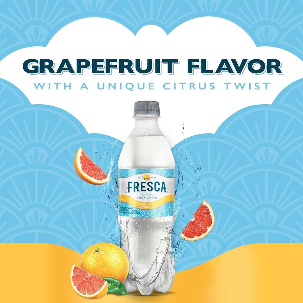 Fresca Citrus Soda Soft Drink, 16.9 fl oz Bottles, 6 Pack - Image 6