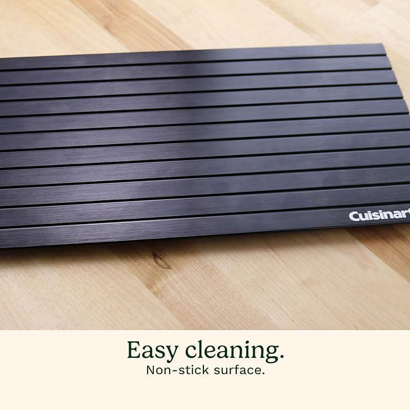 Cuisinart BBQ Defrosting Tray, Conductive Aluminum Rapid Thaw Plate for Frozen Meat, Quick Defrosting Tool that Preserves Natural Flavors, Non Stick Easy to Clean Kitchen Gadget & Grilling Accessories - Image 5
