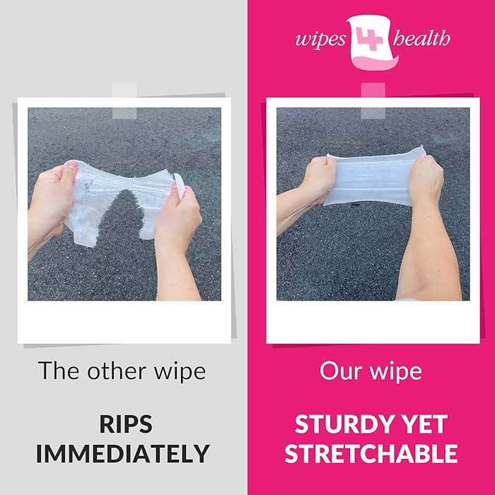 Wipes4Health Sanitizing Wipes: 4000 Unscented Wet Wipes (8" x 6"): 4 Refill Mega Rolls for Floor Stand, Wall Mounted and Bucket Dispensers - For Gyms, Fitness Clubs, Schools, Commercial Facilities - Image 5