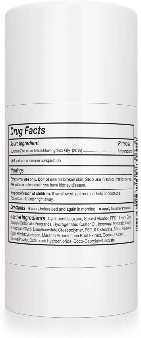 Carpe Clinical Strength Deodorant + Clinical Antiperspirant - Clinical Grade Solid Stick - Fresh Linen Scent - Combat Excessive Underarm Sweating - Great for Hyperhidrosis - Image 5