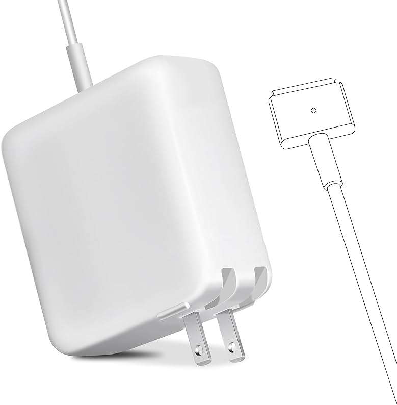 Mac Book Charger 85W(T-Tip) Power Adapter, Replacement for Mac Book Pro with 13/15-inch Retina Display-(Between 2012-2017) - Image 1