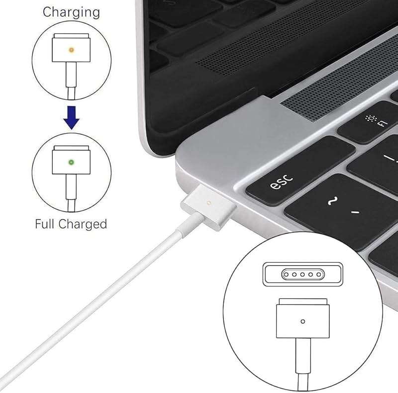 Mac Book Charger 85W(T-Tip) Power Adapter, Replacement for Mac Book Pro with 13/15-inch Retina Display-(Between 2012-2017) - Image 4