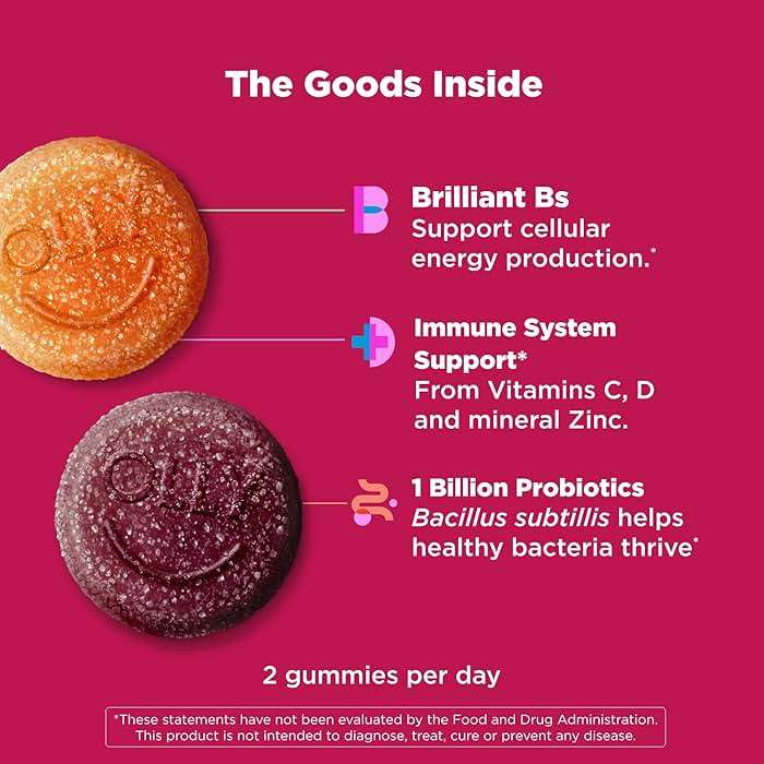 OLLY Multi + Probiotic Adult Multivitamin Gummy, Digestive and Immune System Support,* Chewable Supplement, Tropical Flavored, 35 Day Supply - 70 Count - Image 3