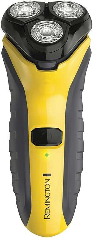 Remington Virtually Indestructible Rotary Shaver 5100, Electric Razor for Men, 100% Waterproof Design, Yellow - Image 3