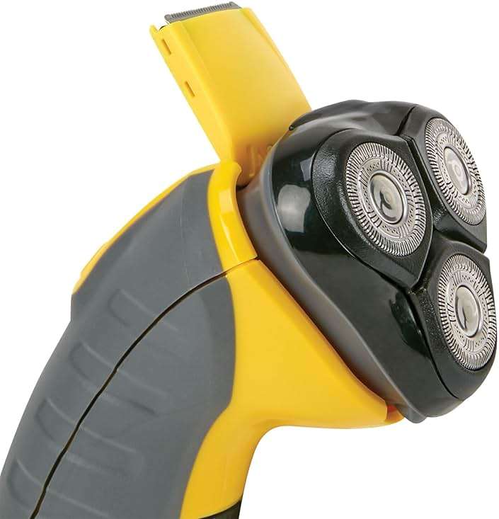 Remington Virtually Indestructible Rotary Shaver 5100, Electric Razor for Men, 100% Waterproof Design, Yellow - Image 5