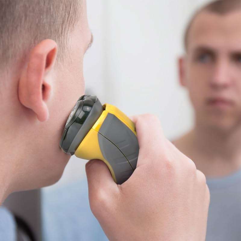 Remington Virtually Indestructible Rotary Shaver 5100, Electric Razor for Men, 100% Waterproof Design, Yellow - Image 6
