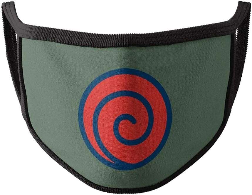Naruto Shippuden Uzumaki Symbol Face Mask - Image 1