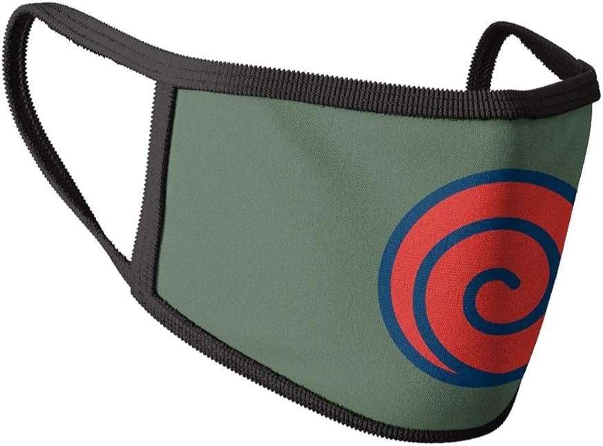 Naruto Shippuden Uzumaki Symbol Face Mask - Image 2