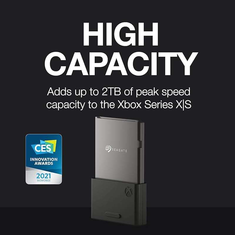 Seagate Storage Expansion Card for Xbox Series X|S 1 TB Solid State Drive - NVMe Expansion SSD for Xbox Series X|S (STJR1000400) - Image 4