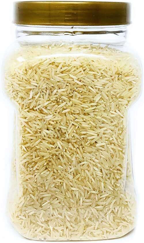 Rani Platinum White Basmati Rice Extra Long Aged 48oz (3lbs) 1.36kg PET Jar ~ All Natural | Gluten Friendly | Vegan | Indian Origin | Export Quality - Image 8