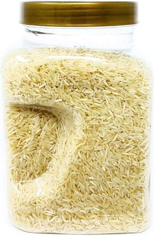 Rani Platinum White Basmati Rice Extra Long Aged 48oz (3lbs) 1.36kg PET Jar ~ All Natural | Gluten Friendly | Vegan | Indian Origin | Export Quality - Image 9