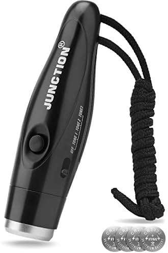 UNIWA Electronic Whistle, Battery Operated Whistle Adjustable 3 Different Loud Whistle Sounds with Lanyard Handheld Electronic Whistles for Referees Volleyball Coaches Teacher, Soccer Sports Whistle - Image 2