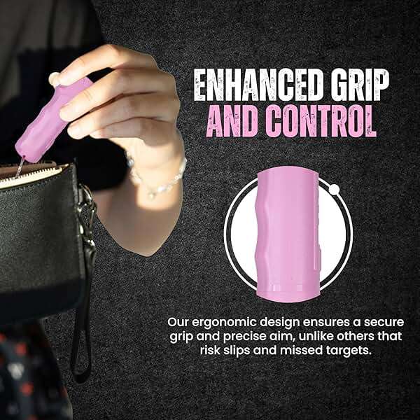 Police Magnum Keychain Pepper Spray Flip Top Safety 2 Pack 1/2oz - Maximum Heat Strength OC with Dye - Tactical Small Compact Case Holder - for Women & Men's Self Defense - Made in The USA - Image 4