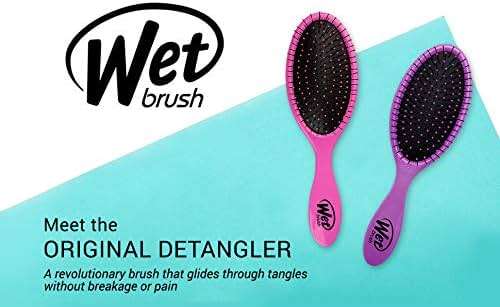 Wet Brush Original Detangling Brush, Hello Kitty Pink - All Hair Types - Ultra-Soft IntelliFlex Bristles Glide Through Tangles with Ease, 1 Count - Image 6