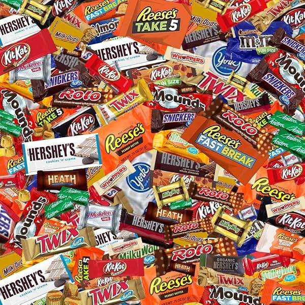 ULTIMATE Assorted CHOCOLATE Candy Mix! (4 Lbs.) Fun Mega Variety! Individually Wrapped Minis, Bulk, FRESH & DELICIOUS Fun Size Assortment, Great for Easter Baskets & Egg Hunts, Home & Office Candy Bowls, Parties, Parades & Piñatas!. - Image 4