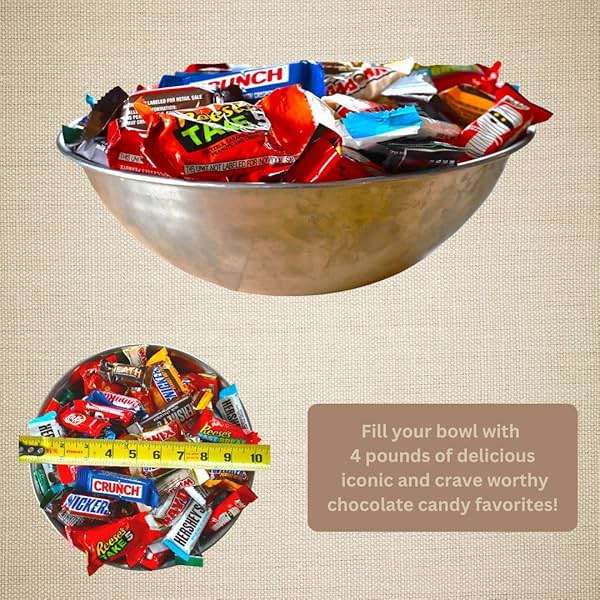 ULTIMATE Assorted CHOCOLATE Candy Mix! (4 Lbs.) Fun Mega Variety! Individually Wrapped Minis, Bulk, FRESH & DELICIOUS Fun Size Assortment, Great for Easter Baskets & Egg Hunts, Home & Office Candy Bowls, Parties, Parades & Piñatas!. - Image 7