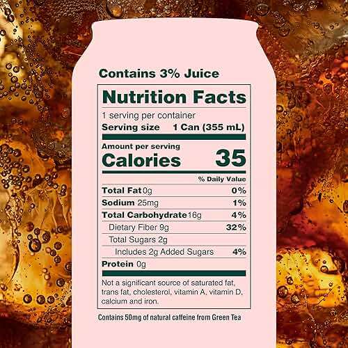 OLIPOP Prebiotic Soda Pop, Vintage Cola, A New Kind of Soda Packed with Prebiotics, Fiber, and Botanicals, Gluten Free, GMO Free, 12oz (12-Cans) - Image 2