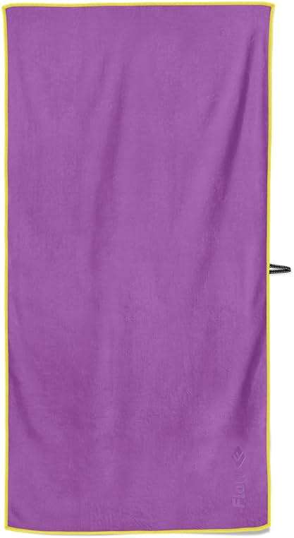 Flow Hydro Sport Towel - Microfiber Quick Dry Swimming Towels for Swim, Pool, Triathlon, and Other Water Sports in Medium, Large, Extra Large, and Hooded Sizes (Purple, Medium (48" x 24")) - Image 4