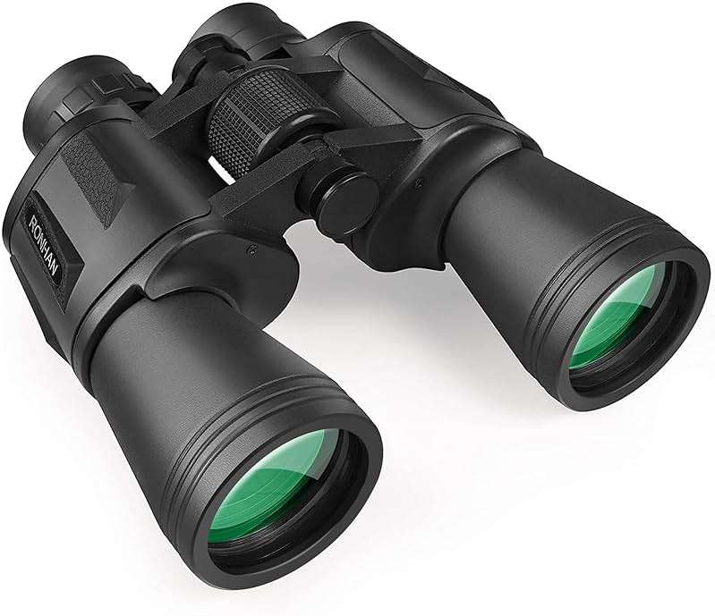 RONHAN Binoculars for Adults High Powered, Military HD Professional/Daily Waterproof 20x50 Binoculars for Bird Watching Travel Hunting Football Games Stargazing with Carrying Case & Strap - Image 1