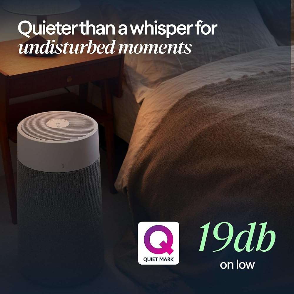 BLUEAIR Blue Pure 511i Max Smart Air Purifier for Bedroom & Small Rooms up to 1,138 Sq Ft, HEPASilent Air Cleaner for Pets, Allergies, Smoke & Dust, Quiet WiFi Air Purifier with Auto Mode - Image 5