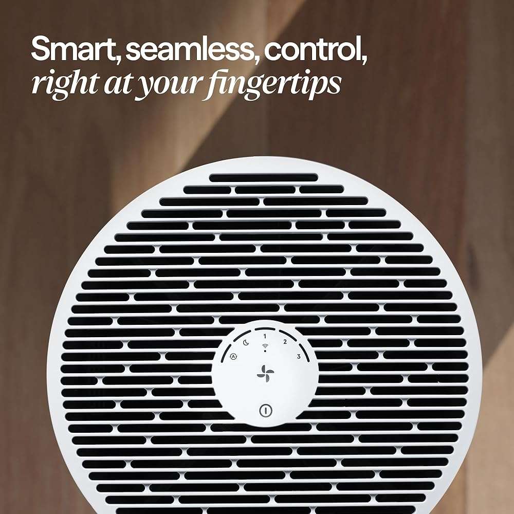 BLUEAIR Blue Pure 511i Max Smart Air Purifier for Bedroom & Small Rooms up to 1,138 Sq Ft, HEPASilent Air Cleaner for Pets, Allergies, Smoke & Dust, Quiet WiFi Air Purifier with Auto Mode - Image 8