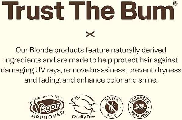 Sun Bum Blonde Purple Conditioner - Moisturizing and Brightening Formula - UV Protecting and Color Enhancing and Toning Hair Treatment for Blonde Hair - Helps Prevent Breakage and Frizz - 10 oz - Image 5