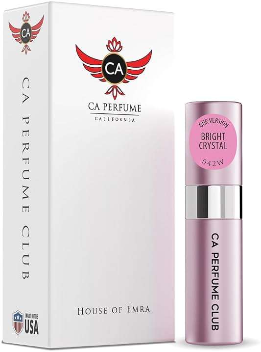 CA Perfume Impression of Bright Crystal For Women Fragrance Eau de Parfum Spray Refillable Atomizer Bottle 0.27 Fl Oz/ 8ml - Image 1