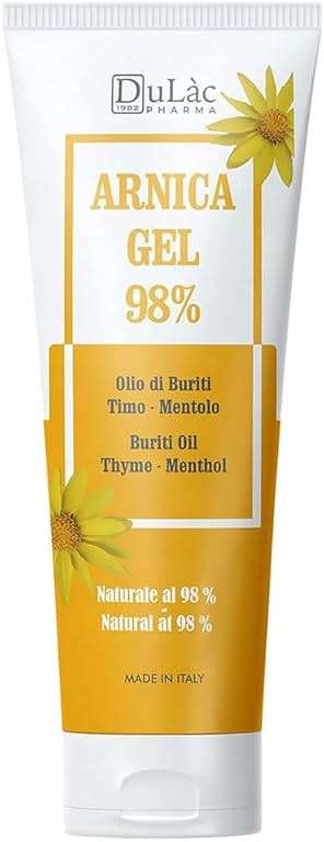 Dulac Arnica Body Massage Gel – Water-Based Cosmetic Massage Gel with Arnica Montana, Fast-Absorbing Lightweight Texture, Non-Greasy Feel, Dermatologically Tested, 3.38 Fl Oz - Image 1