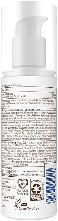Hawaiian Tropic Skin Nourishing Milk Mineral Sunscreen Lotion SPF 50, 3.4 Fl Oz | Travel Size Sunscreen Zinc Oxide, Sun Milk, Mineral Sunblock SPF 50, Oxybenzone Free, 3.4 Fl Oz - Image 2