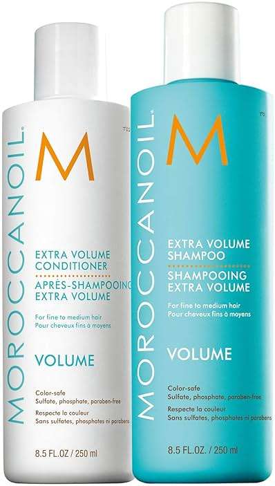 Moroccanoil Extra Volume Shampoo and Conditioner Bundle, 8.5 Fl. Oz Set - Image 2