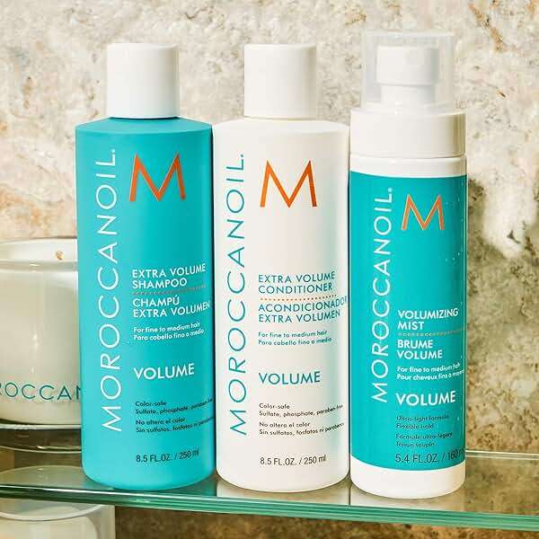 Moroccanoil Extra Volume Shampoo and Conditioner Bundle, 8.5 Fl. Oz Set - Image 8