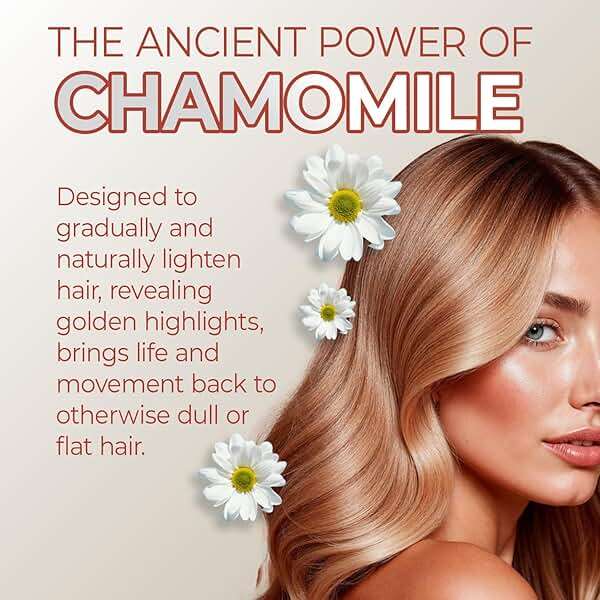 Grisi Manzanilla Hair Lotion Gold – Chamomile Hair Lightening Spray | Enhances Golden Highlights Naturally with Daily Use | Leave-In Detangler Spray for Soft, Shiny Hair | 8.4 Fl Oz, 2-Pack - Image 4