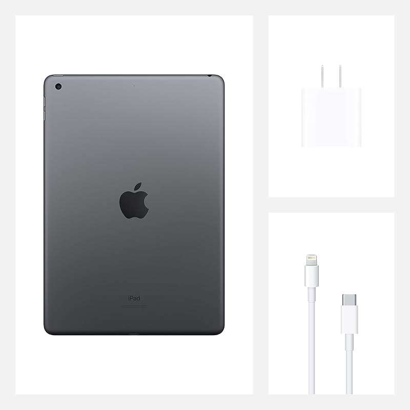 Apple iPad 2020 (10.2-inch, Wi-Fi, 32GB) - Space Gray (Renewed) - Image 8