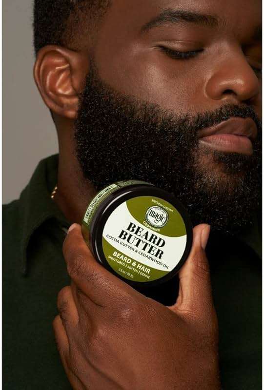 SoftSheen-Carson Magic Men's Grooming Conditioning Beard Butter With Cocoa Butter and Cedarwood Oil, Moisturizes, Softens and Define With No Drying Alcohol, 3.5 ounces - Image 5