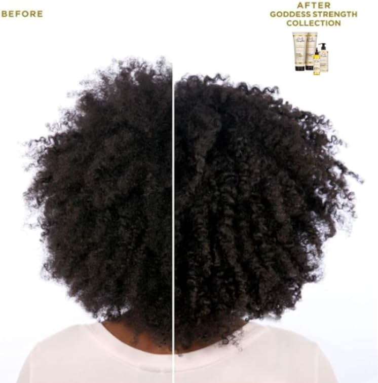 Carol's Daughter Goddess Strong Bundle: Hair Care Kit with Shampoo, Conditioner, Leave-In Treatment and Scalp Oil, 4 Items - Image 7