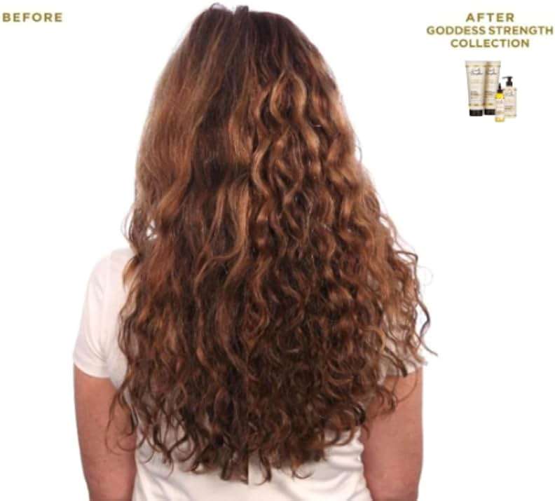 Carol's Daughter Goddess Strong Bundle: Hair Care Kit with Shampoo, Conditioner, Leave-In Treatment and Scalp Oil, 4 Items - Image 8