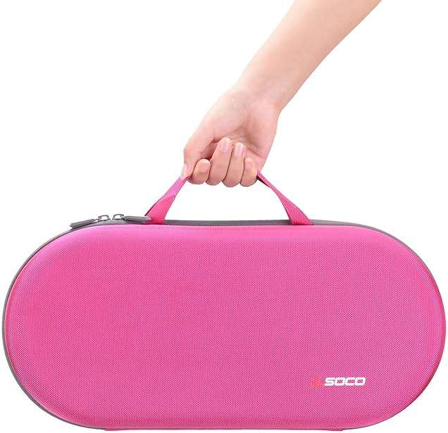 RLSOCO Travel Case for Dyson Airwrap Complete Long/Complete Styler HS08 HS05 HS01,NOT for Dyson Airwrap i.d. - Fits 4pcs Long Barrels or Short Barrels - Pink (Case Only,Hair Styler is not Included) - Image 4