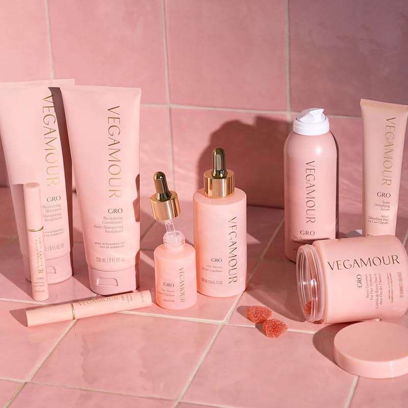 VEGAMOUR GRO Hair Serum for Hair Thinning & Shedding, Thicker Fuller Looking Hair In As Soon As 90 Days, Non Oily, Bergamot Scent, Vegan & Cruelty Free - Image 9