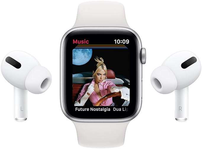 Apple Watch Series 6 (GPS, 44mm) - Space Gray Aluminum Case with Black Sport Band (Renewed) - Image 8