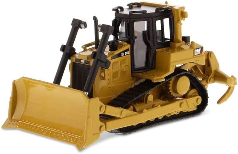 Diecast Masters 1:64 Caterpillar D6R XL Bulldozer, Play & Collect Series Cat Trucks & Construction Equipment | 1:64 Scale Model Diecast Collectible Model 85691 - Image 1