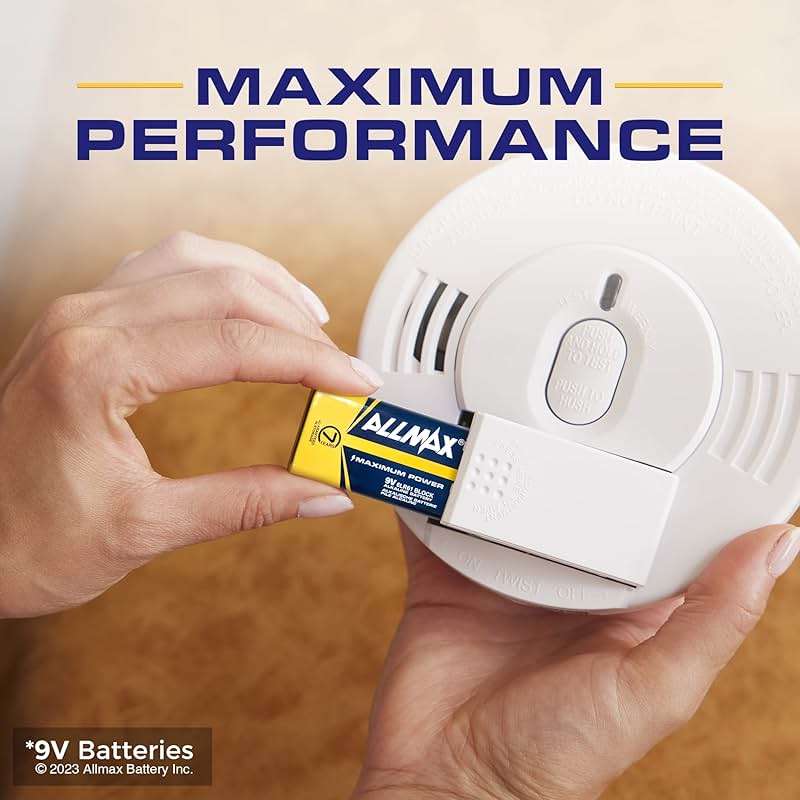 Allmax 9V Maximum Power Alkaline Batteries (48 Count) – Ultra Long-Lasting, Leakproof Design, 7-Year Shelf Life, Maximum Performance (9 Volt) - Image 6